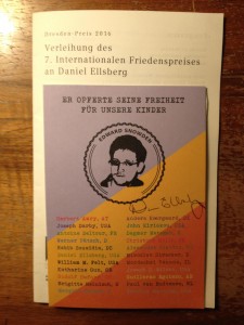 7. Dresdner Friedenspreis Daniel Elsberg Semperoper