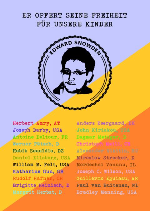 Geburtstag Edward Snowden Platz